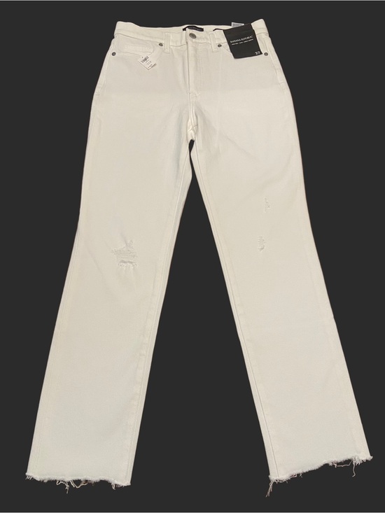 Banana Republic Denim - NWT! Banana Republic High Rise Ankle Length Distressed Jeans - White - Size 27